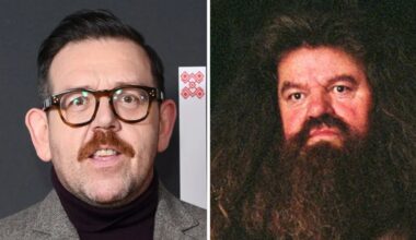 Nick Frost Will 'Never' Copy Robbie Coltrane's Performance as Hagrid