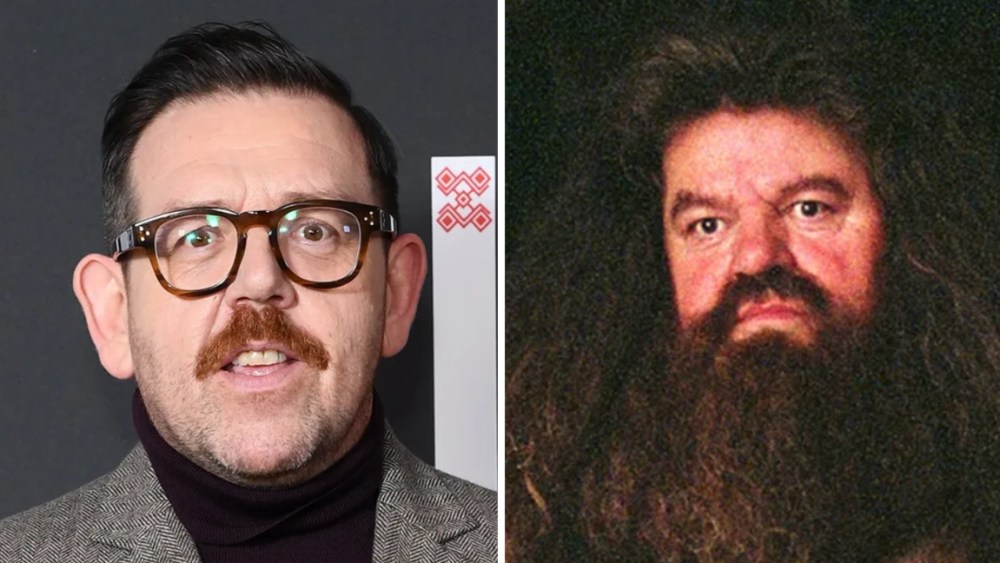 Nick Frost Will 'Never' Copy Robbie Coltrane's Performance as Hagrid