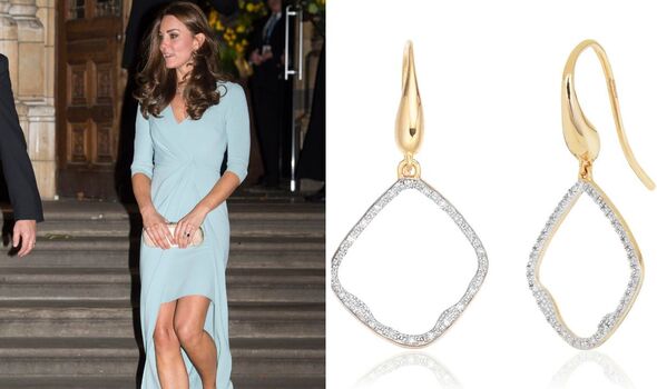 Monica Vinader Diamond Hoops