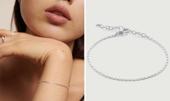 Monica Vinader silver bracelet 