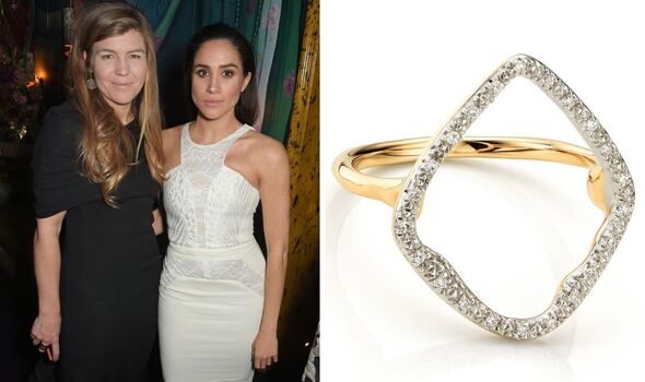 Monica Vinader sparkling ring