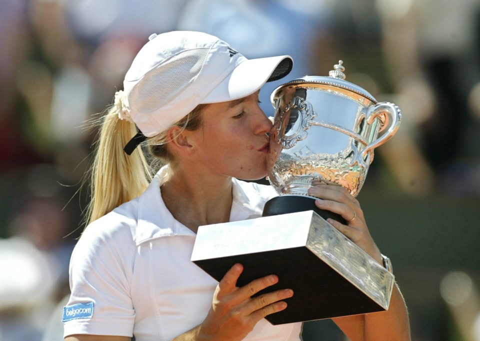 Henin then won the French Open after the controversial semi-final clash