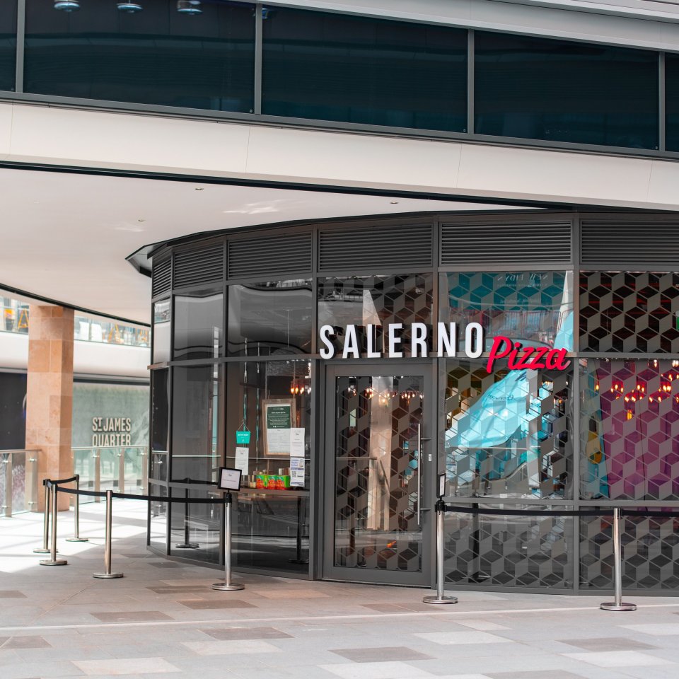 Salerno Pizza located in St James Quarter, Edinburgh