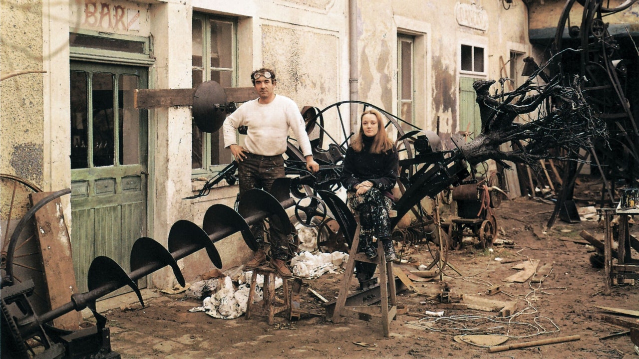 The Kinetic Force of Art-World Couple Niki de Saint Phalle and Jean Tinguely Comes to Life in Somerset