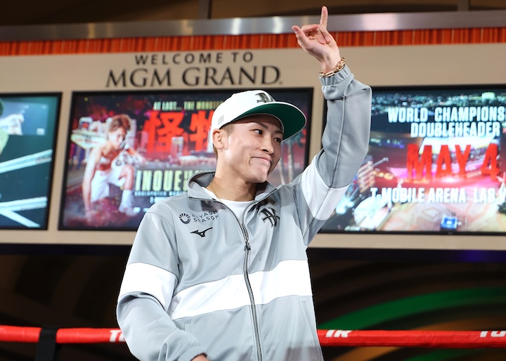 Naoya Inoue to Junto Nakatani: ‘Welcome to super bantamweight’