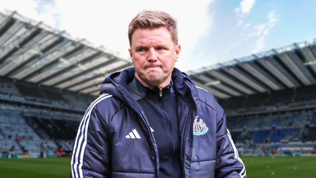 Newcastle manager Eddie Howe