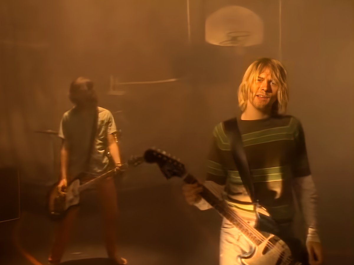 Nirvana - Smells Like Teen Spirit Video - 1991