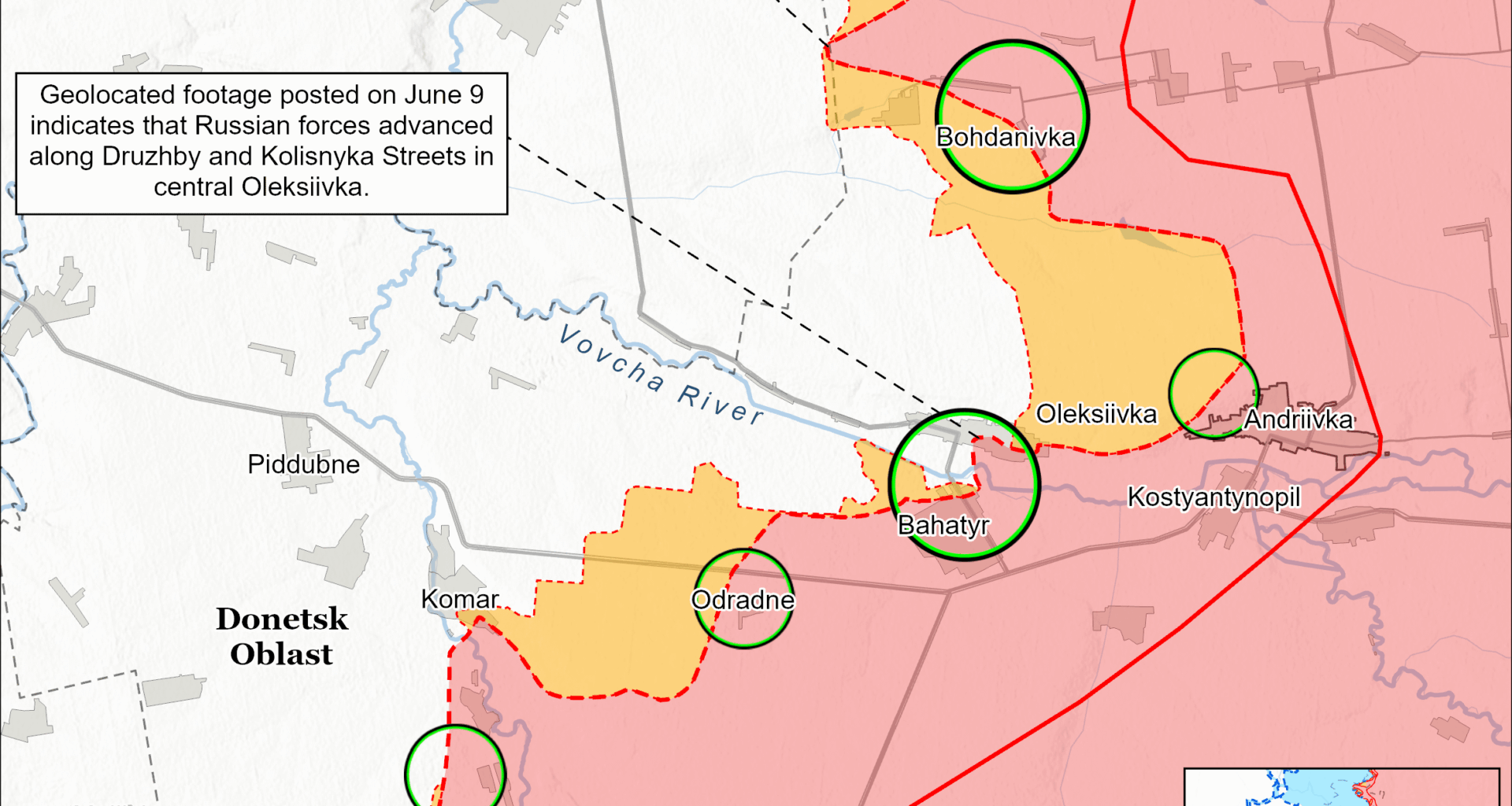 Russian Offensive Campaign Assessment, June 9, 2025