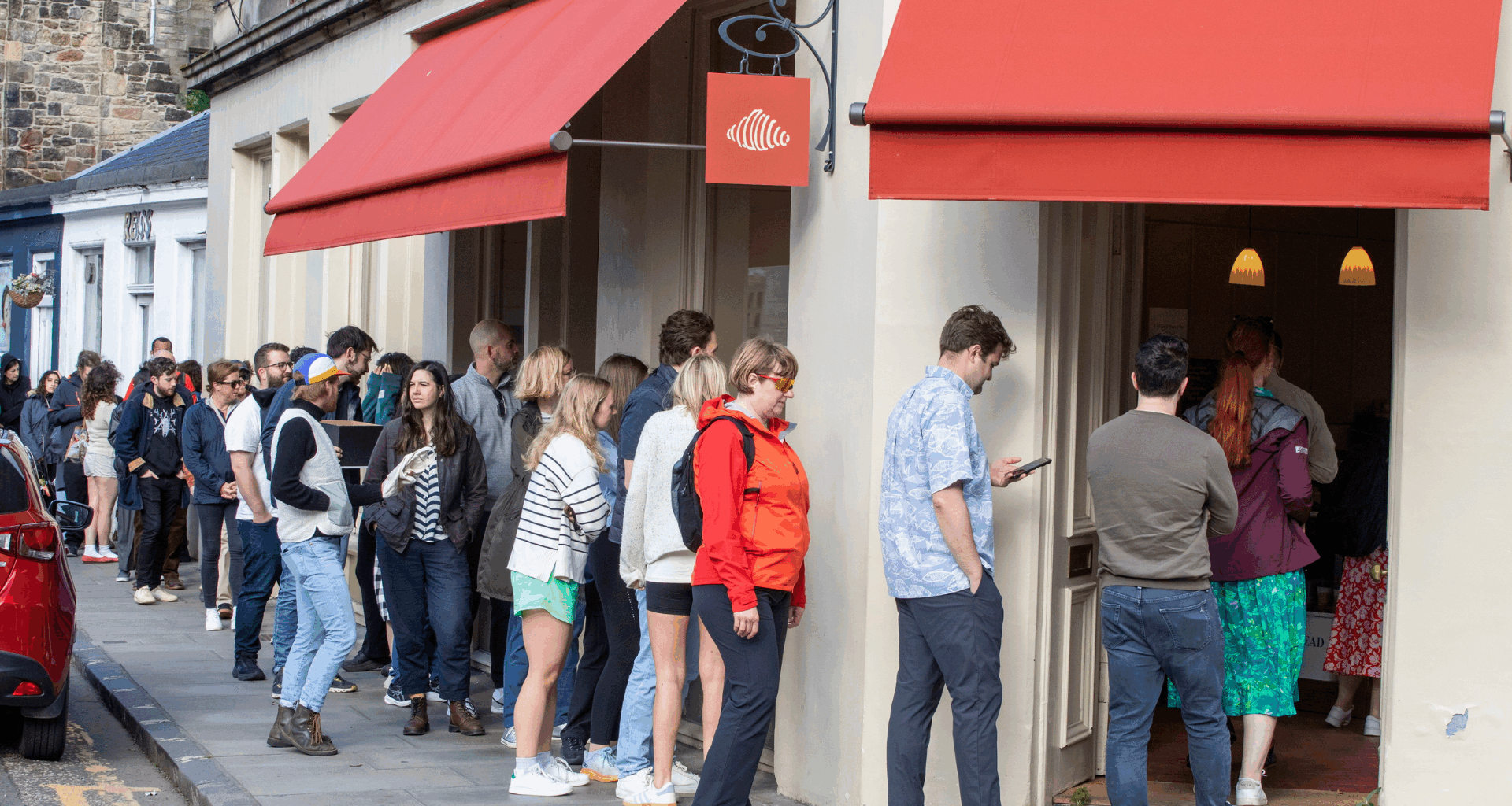 Scots bakery so popular it's had to hire a BOUNCER