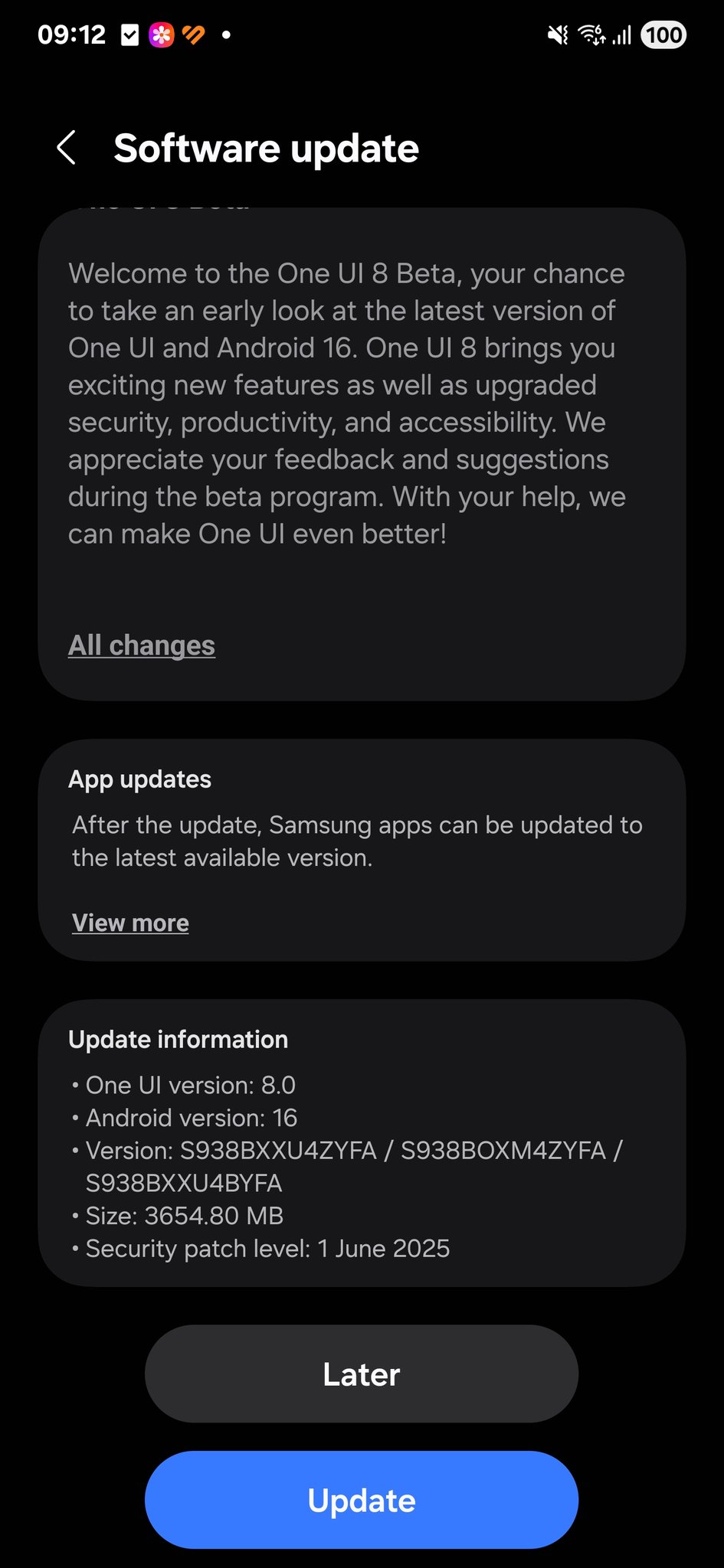 One UI 8 Beta 3