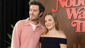 Adam Brody, Kristen Bell at the "Nobody Wants This" Photo Call at Tudum Theater on November 10, 2024 in Los Angeles, California.