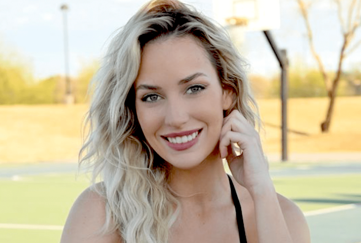 Golfer & Model Paige Spirinac In Two-Piece Stuns At The Grass League