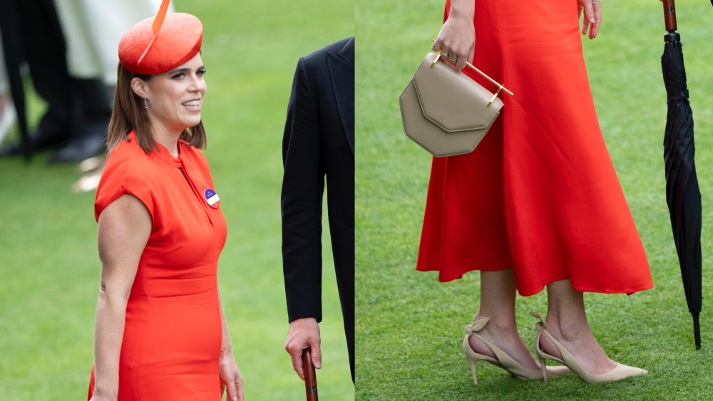 Princess Eugenie wears neutral pumps at Royal Ascot Day 5