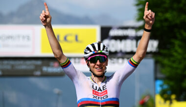 Tadej Pogačar at the Dauphiné