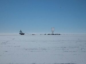 Antarctica strange radio pulses