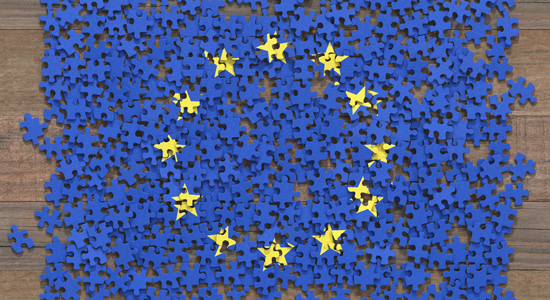 EU flag puzzle