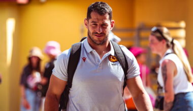 Watch as Catalans Dragons captain sent off after wild punches against Hull KR