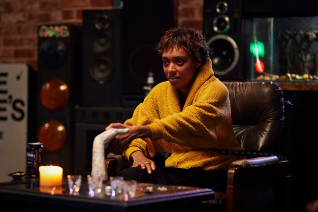 This image released by A24 Films shows Sophie Wilde in a scene from 