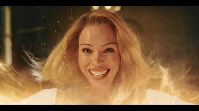 For use in UK, Ireland or Benelux countries only Undated BBC handout photo of Billie Piper in the final episode of Doctor Who. Billie Piper has replaced Ncuti Gatwa as the Doctor, with the character regenerating during the finale of science-fiction series Doctor Who. Issue date: Saturday May 31, 2025. PA Photo. See PA story SHOWBIZ DoctorWho. Photo credit should read: BBC Studios/Bad Wolf/James Pardon/PA Wire NOTE TO EDITORS: Not for use more than 21 days after issue. You may use this picture without charge only for the purpose of publicising or reporting on current BBC programming, personnel or other BBC output or activity within 21 days of issue. Any use after that time MUST be cleared through BBC Picture Publicity. Please credit the image to the BBC and any named photographer or independent programme maker, as described in the caption.