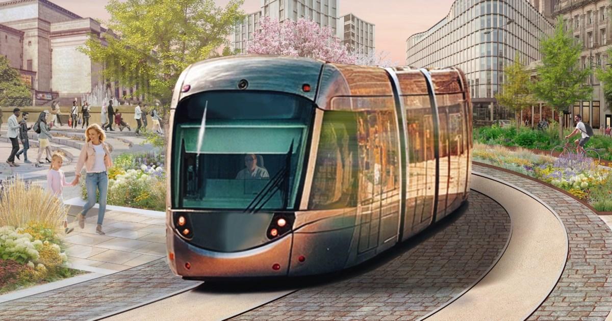 Inside the new £2,500,000,000 Leeds tram system with airport connection | News UK