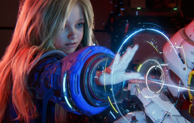 Dianne in Capcom's PS5 game Pragmata
