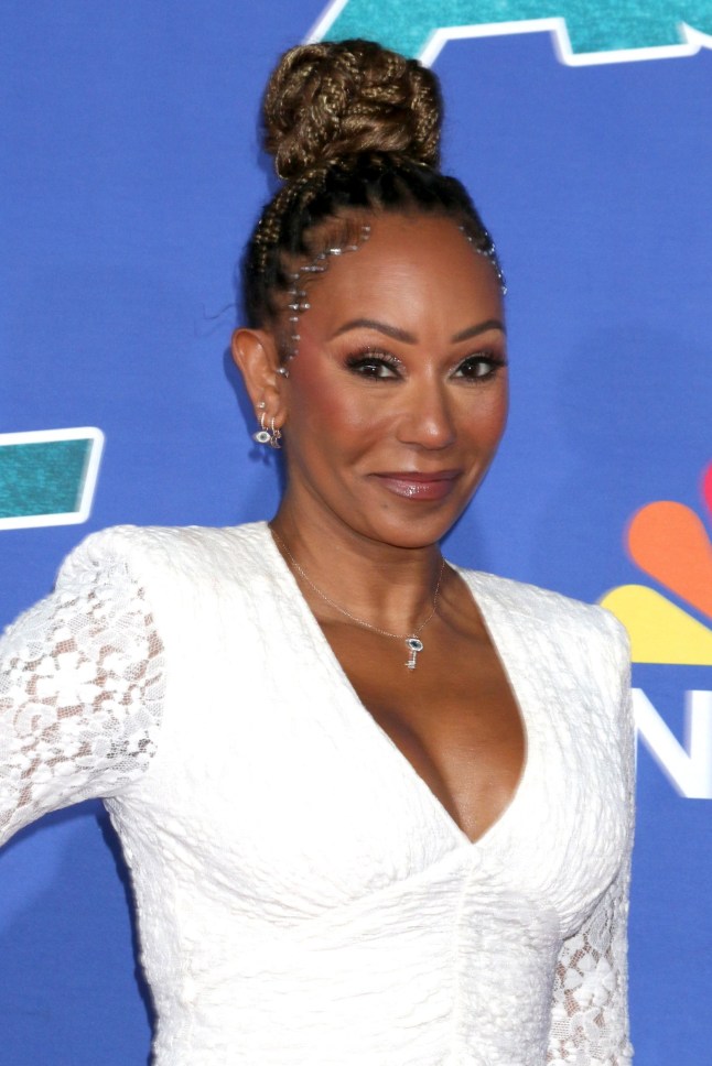 Mandatory Credit: Photo by Kay Blake/ZUMA Press Wire/REX/Shutterstock (15224945bc) LOS ANGELES - MAR 26: Mel B aka Melanie Brown at the Americas Got Talent Season 20 Judges Photo Call at Pasadena Civic Center on March 26, 2025 in Pasadena, CA USA - Americas Got Talent Season 20 Judges Photo Call - Pasadena, Ca - 26 Mar 2025