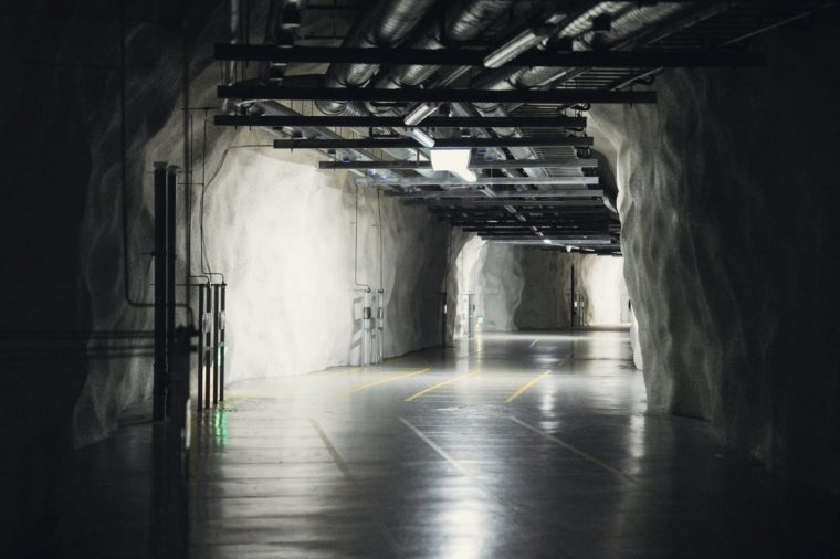 Finland has many vast air raid shelters like this one in Helsinki (Photo: Alessandro RAMPAZZO / AFP via Getty Images)