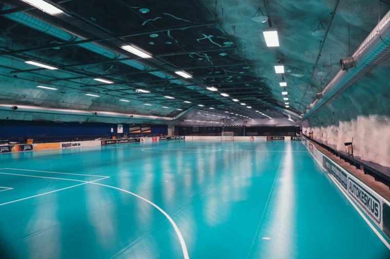 During peacetime, some are used as sport centres and swimming pools (Photo: Photo: ALESSANDRO RAMPAZZO / AFP via Getty Images)