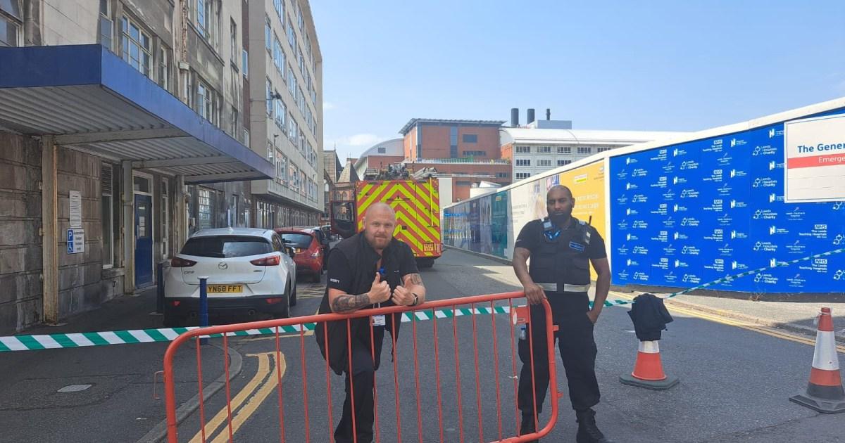 Leeds General Infirmary cordoned off after suspicious package is found | News UK