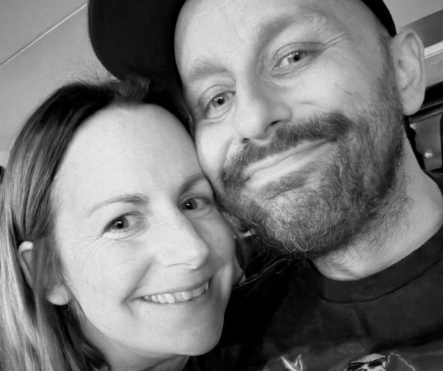 Kyle Ingram-Baldwin with his wife Becky. Photo released June 15 2025. A dad-of-four who went to see his GP after suffering a stomach ache was told he had stage-four bowel cancer just weeks later.Kyle Ingram-Baldwin, from Minster near Ramsgate, Kent, had no other symptoms before receiving the devastating diagnosis.The 40-year-old has gone through six rounds of chemo and another more targeted course, but these have not been able to get the cancer - which spread to his liver - under control.But he insists he is ?not prepared to give up? and more than ?13,000 has already been raised towards finding alternative treatments - even if that means going abroad.