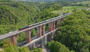 My steam train trip in Germany’s highlands, with a piano bar and vintage carriages