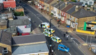Man, 22, fighting for life after stabbing outside prayer centre | News UK