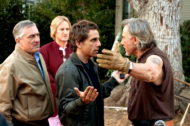 Editorial use only. No book cover usage. Mandatory Credit: Photo by Universal/Everett/REX/Shutterstock (1085209b) MEET THE FOCKERS SEQUEL, Robert De Niro, Owen Wilson, Ben Stiller, Harvey Keitel Meet the Fockers Sequel - 2010