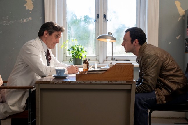 TITLE:Call The Midwife s14,EP NUMBER:7,TX DATE:23-02-2025,TX WEEK:8,EMBARGOED UNTIL:18-02-2025 00:00:00,PEOPLE:Dr. Patrick Turner (STEPHEN McGANN), Laurence Berridge (RYAN HUNTER),DESCRIPTION:,COPYRIGHT:Neal Street Productions,CREDIT LINE:BBC / Neal Street Productions / Olly Courtney