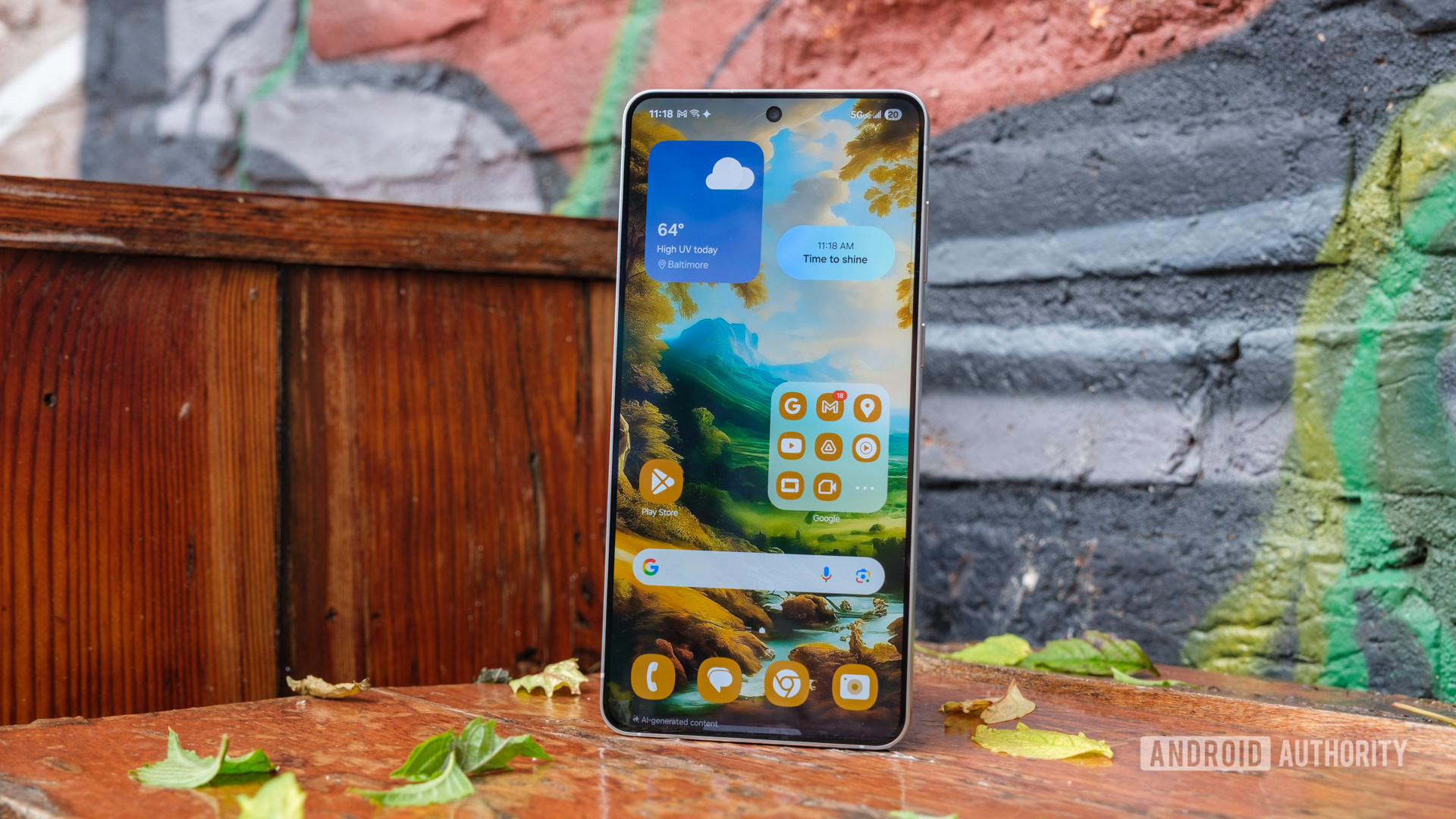 Samsung Galaxy S25 Edge standing hero front