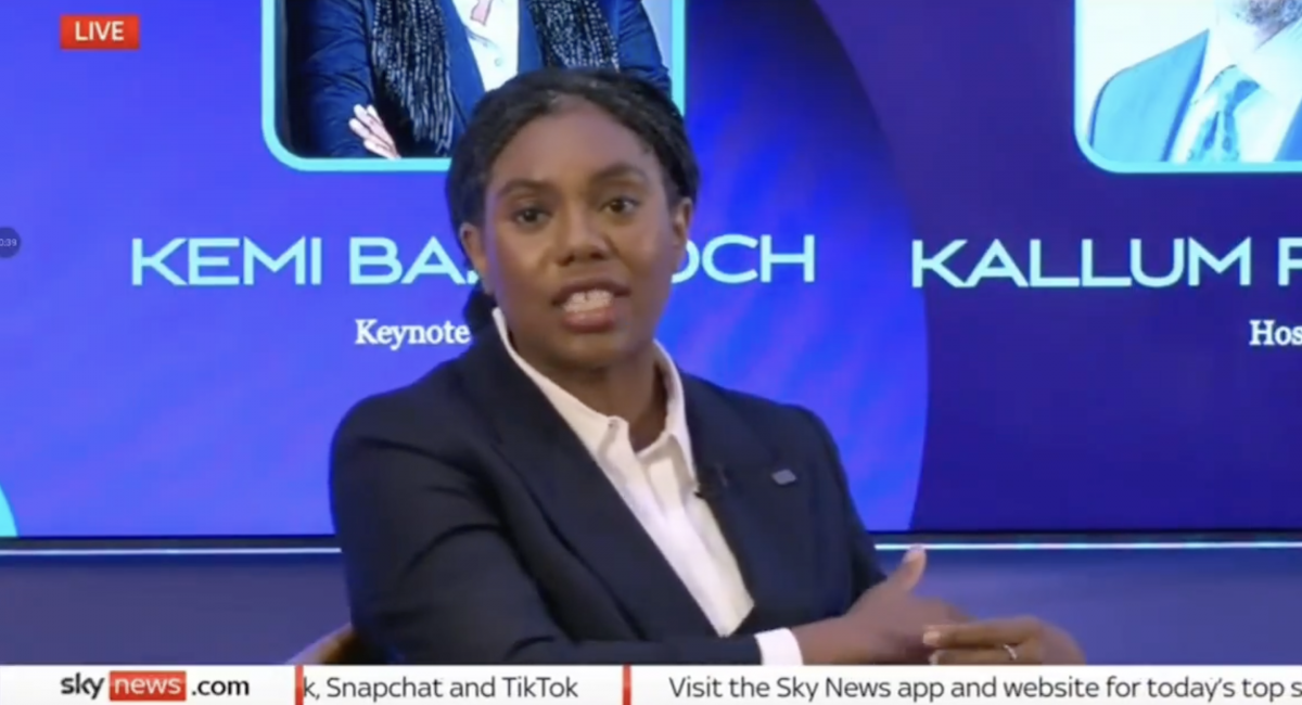 Kemi Badenoch claims Tories delivered Brexit bus pledge of £350 million a week for NHS