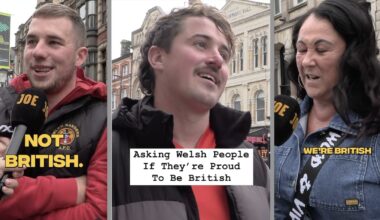 Asking the Welsh if they're proud to be British