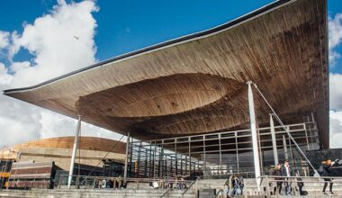 Senedd stock image