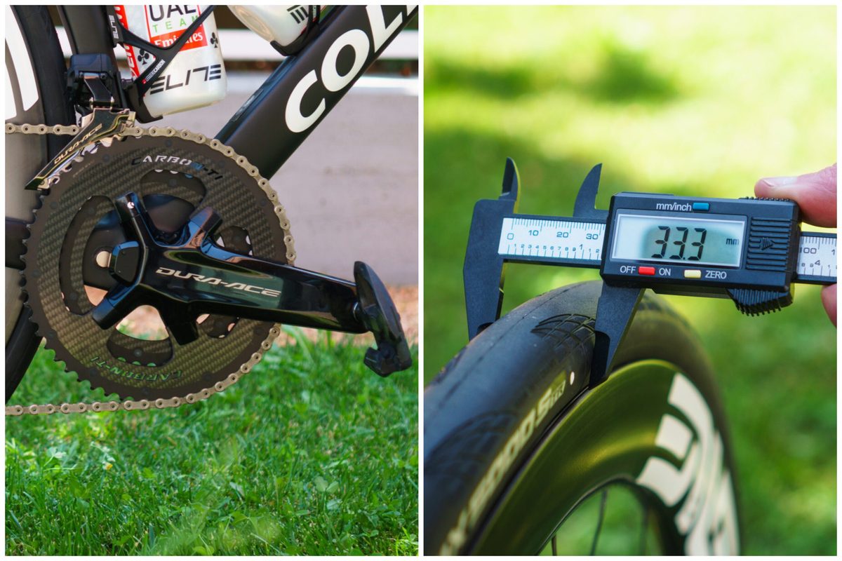How big tyres and short cranks could beat the UCI's new gear restrictions