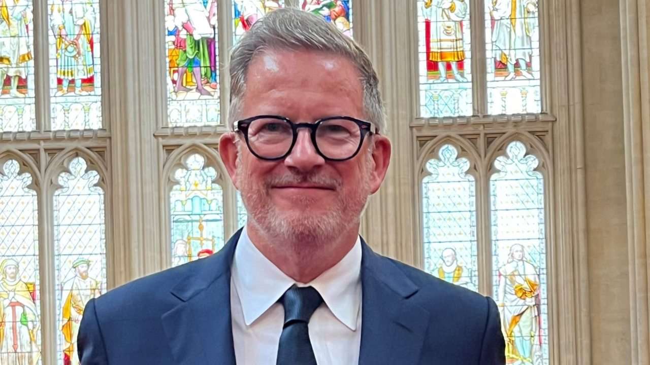 Sir Matthew Bourne gets Freedom of the City of London. Photo via PR