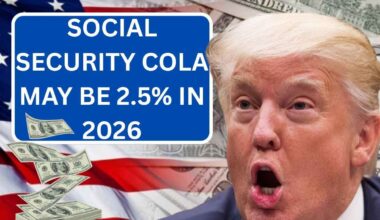 Social Security COLA May be 2.5% in 2026