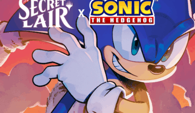 Magic The Gathering Sets Sonic the Hedgehog Secret Lair Cards