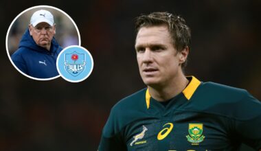 Jake White likens Bulls star to Jean de Villiers with a Boks call imminent : Planet Rugby