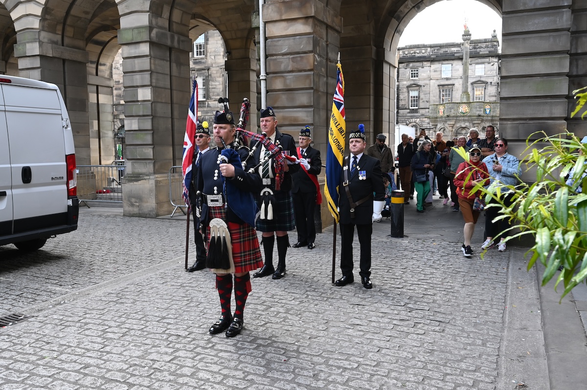Armed Forces Day flag handed over at the City Chambers