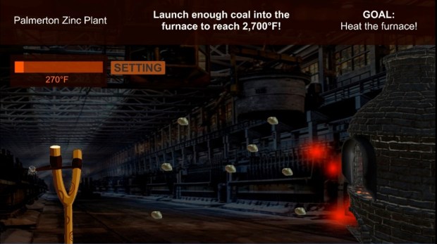 The VR experience “Mystery of the Lehigh Gap” includes a...