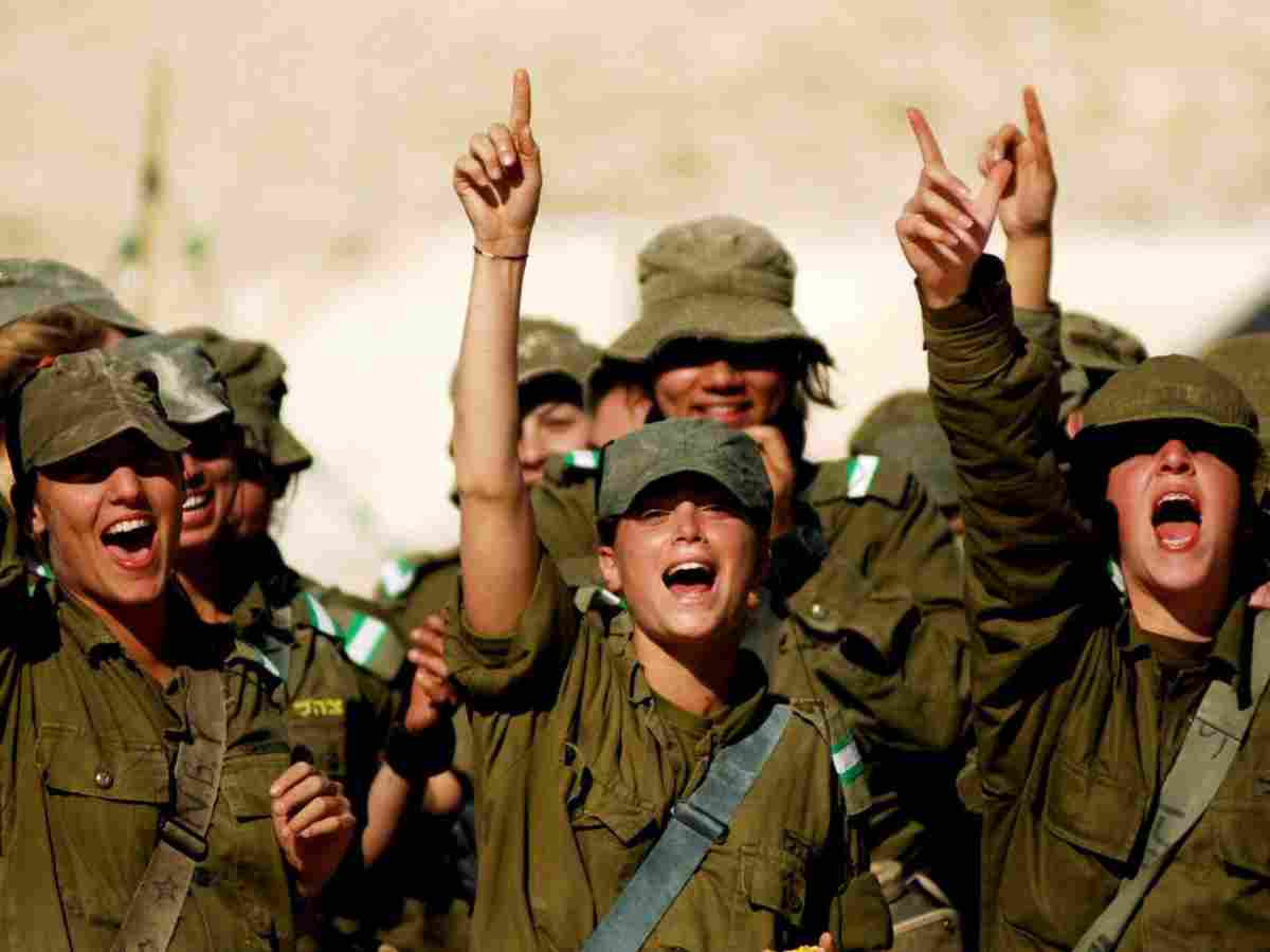 Israeli military are currently being trained in Britain
