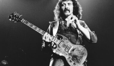 Tony Iommi performing live 1970