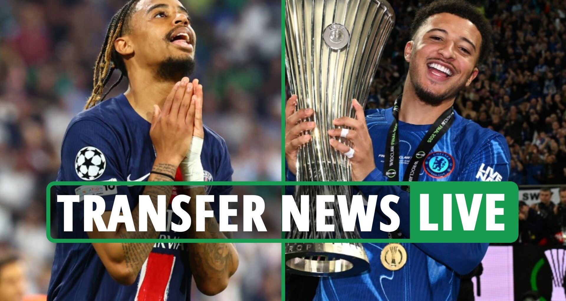 Transfer news LIVE: Liverpool in for Barcola EXCLUSIVE, Chelsea urged to sign Guehi, Prem clubs queue for Sancho
