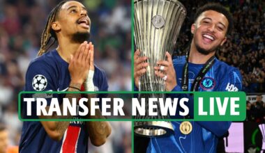 Transfer news LIVE: Liverpool in for Barcola EXCLUSIVE, Chelsea urged to sign Guehi, Prem clubs queue for Sancho