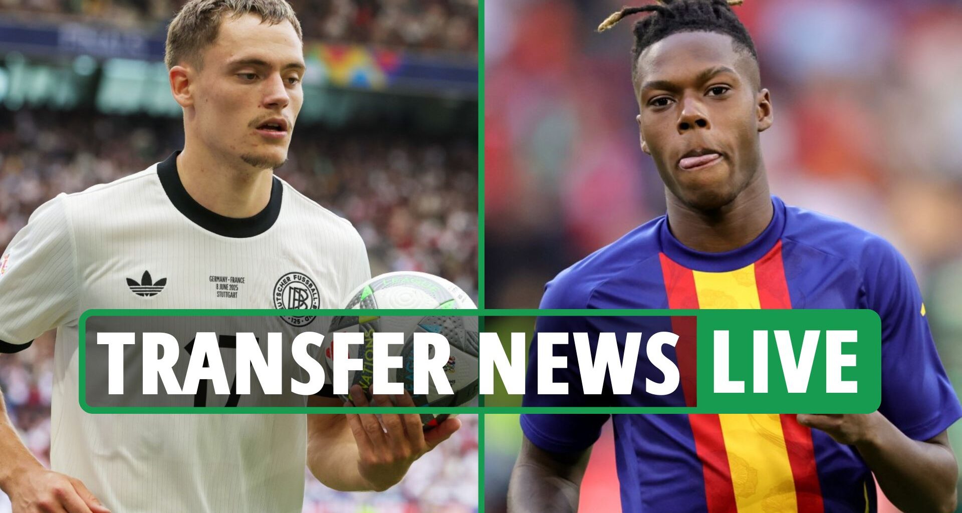 Transfer news LIVE: Liverpool reach AGREEMENT for Wirtz, Chelsea in Nico Williams battle, Tottenham hold Mbeumo talks
